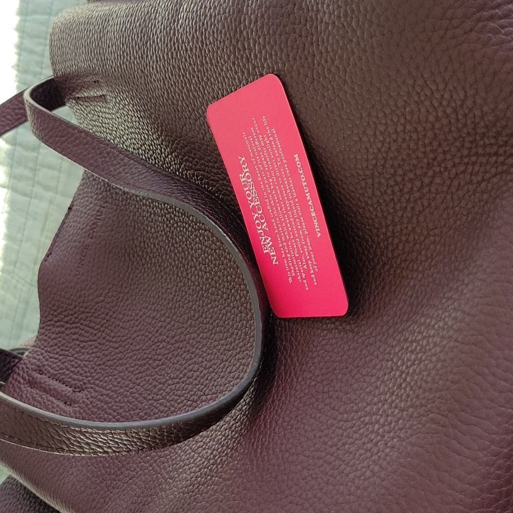 Vince Camuto Leather Tote